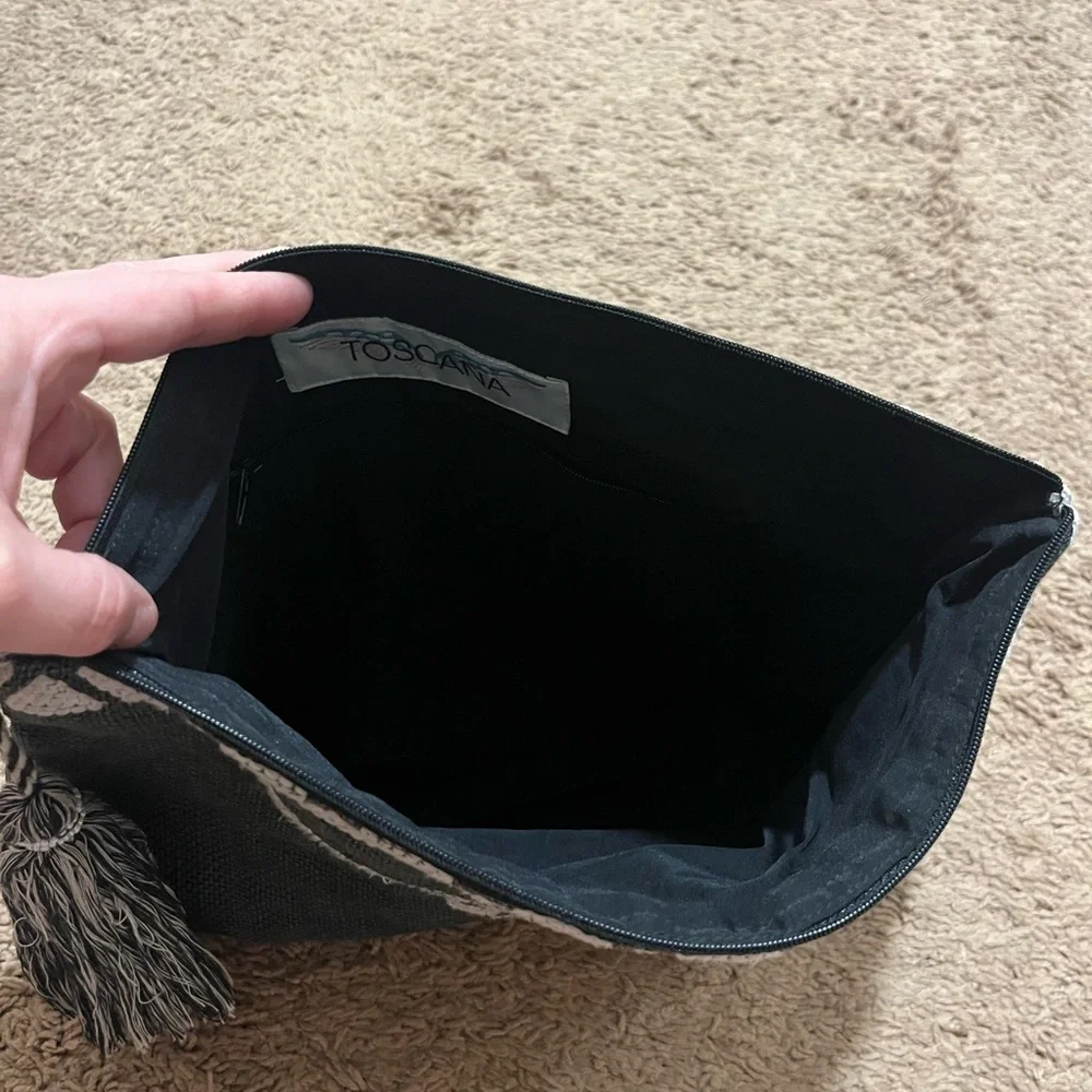 Western zipper pouch